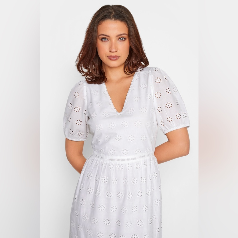 White Midi Dress